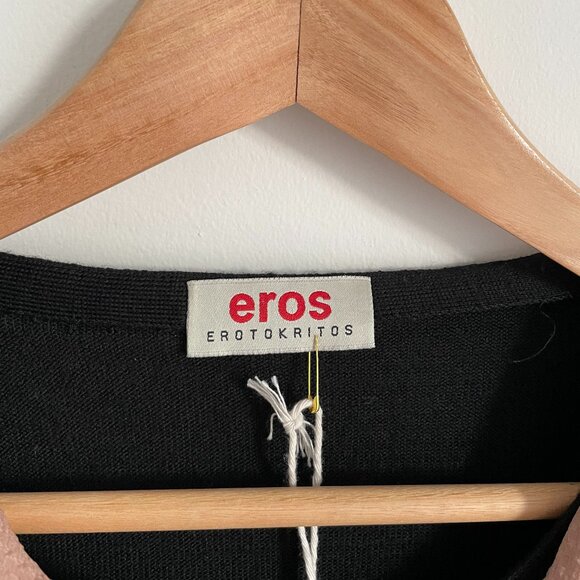 Vintage Neck Drape Detail Knit Sweater - Picture 4 of 7